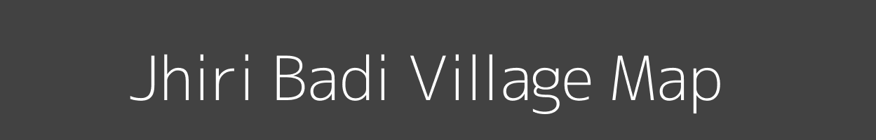 Map of Jhiri Badi Village in Madhya Pradesh Image