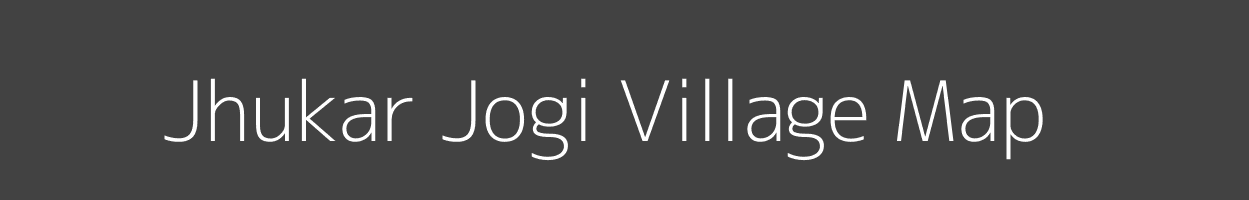 Map of Jhukar Jogi Village in Madhya Pradesh Image