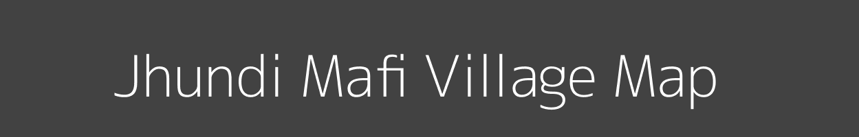 Map of Jhundi Mafi Village in Uttar Pradesh Image