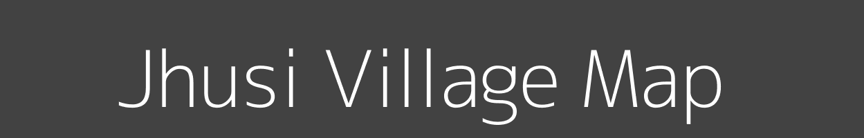 Map of Jhusi Village in Uttar Pradesh Image