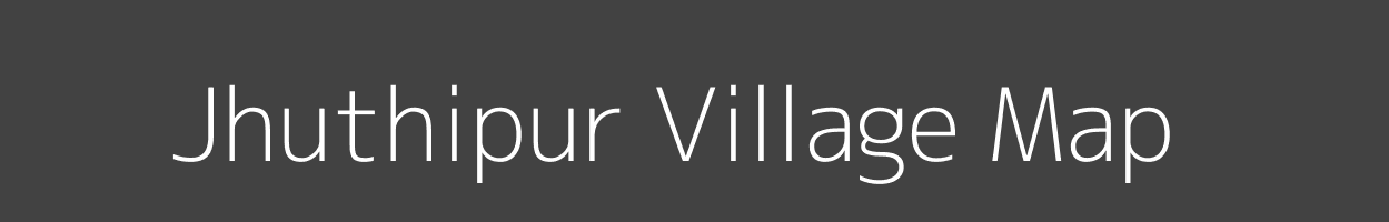 Map of Jhuthipur Village in Uttar Pradesh Image