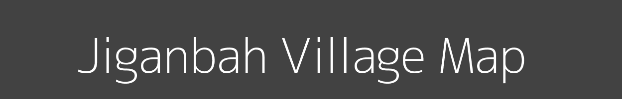 Map of Jiganbah Village in Uttar Pradesh Image