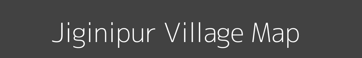 Map of Jiginipur Village in Odisha Image