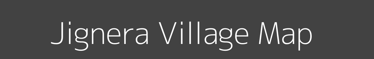 Map of Jignera Village in Uttar Pradesh Image