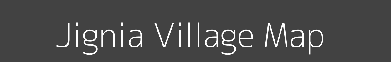 Map of Jignia Village in Uttar Pradesh Image