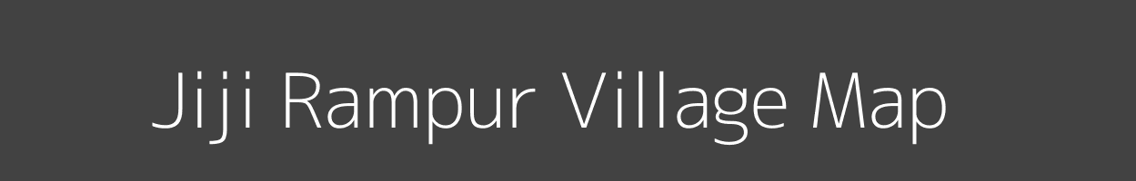 Map of Jiji Rampur Village in Uttar Pradesh Image