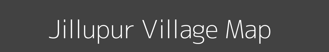 Map of Jillupur Village in Uttar Pradesh Image