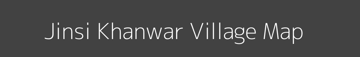 Map of Jinsi Khanwar Village in Uttar Pradesh Image