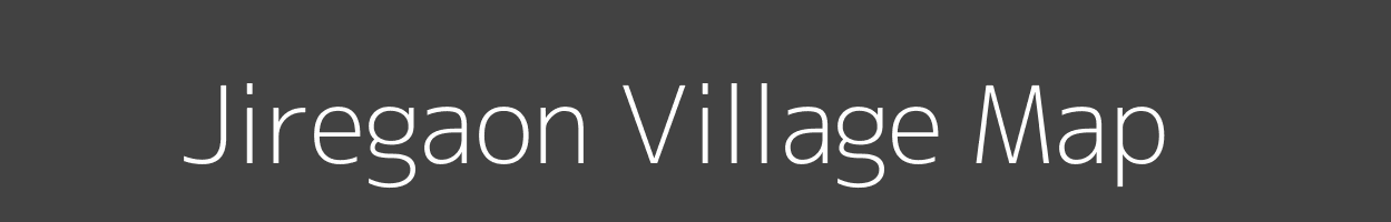 Map of Jiregaon Village in Maharashtra Image