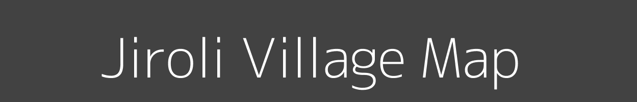 Map of Jiroli Village in Uttar Pradesh Image