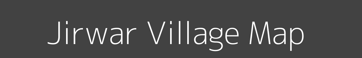 Map of Jirwar Village in Jammu and Kashmir Image