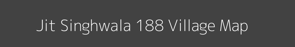 Map of Jit Singhwala 188 Village in Punjab Image