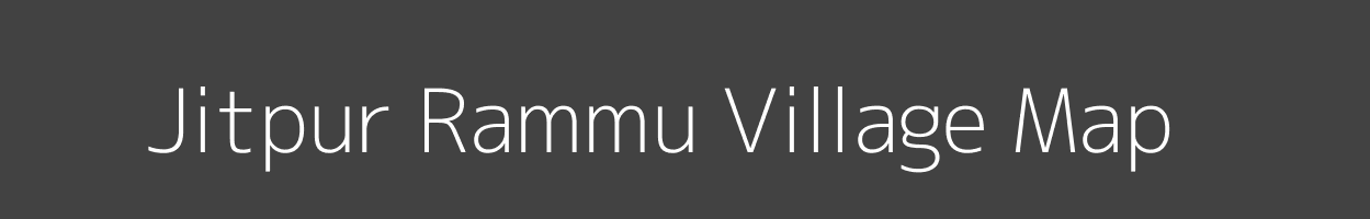 Map of Jitpur Rammu Village in Uttar Pradesh Image