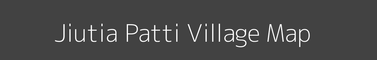 Map of Jiutia Patti Village in Uttar Pradesh Image