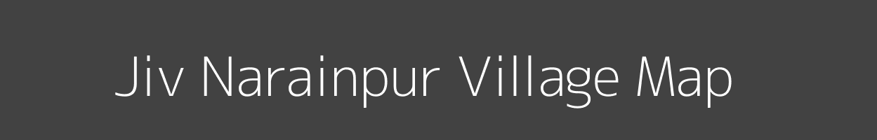 Map of Jiv Narainpur Village in Uttar Pradesh Image