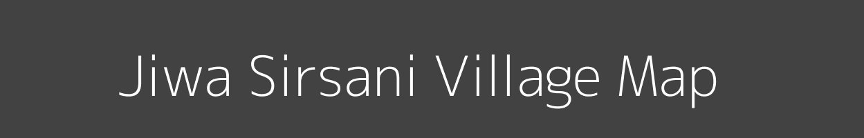 Map of Jiwa Sirsani Village in Uttar Pradesh Image