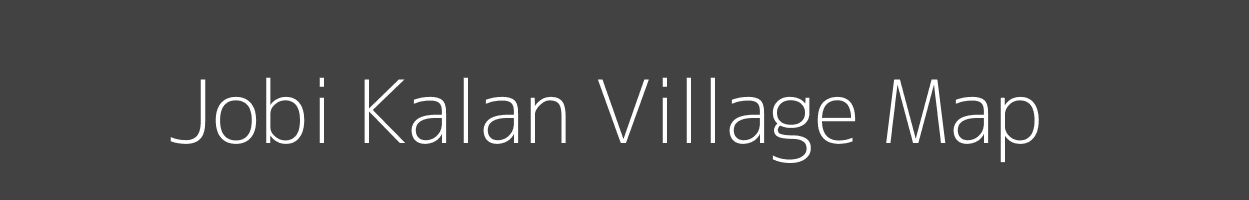 Map of Jobi Kalan Village in Madhya Pradesh Image