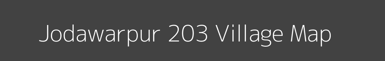 Map of Jodawarpur 203 Village in Madhya Pradesh Image