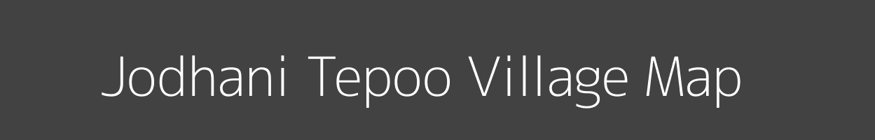 Map of Jodhani Tepoo Village in Rajasthan Image