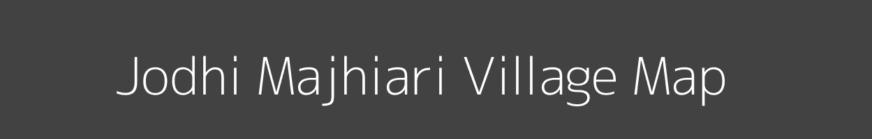 Map of Jodhi Majhiari Village in Uttar Pradesh Image