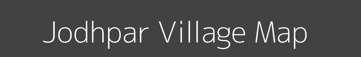 Map of Jodhpar Village in Gujarat Image