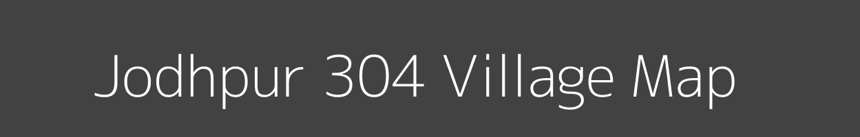 Map of Jodhpur 304 Village in Punjab Image