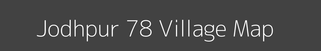 Map of Jodhpur 78 Village in Haryana Image
