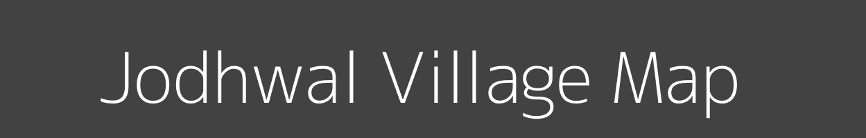 Map of Jodhwal Village in Uttar Pradesh Image