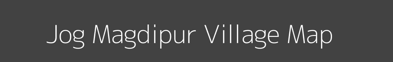 Map of Jog Magdipur Village in Uttar Pradesh Image