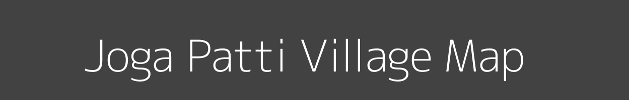 Map of Joga Patti Village in Uttar Pradesh Image