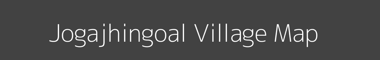 Map of Jogajhingoal Village in Bihar Image