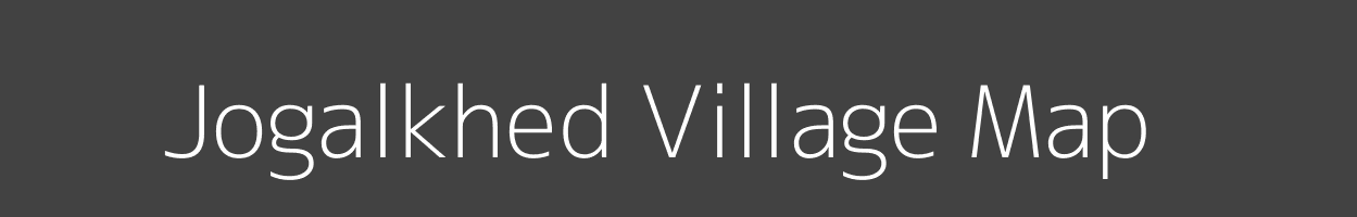 Map of Jogalkhed Village in Maharashtra Image