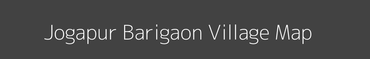 Map of Jogapur Barigaon Village in Uttar Pradesh Image