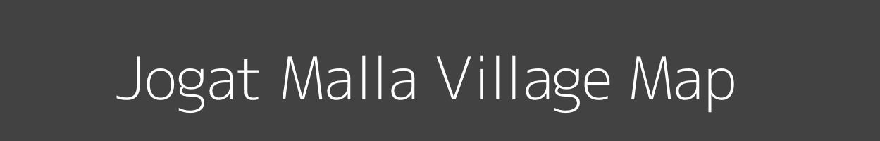 Map of Jogat Malla Village in Uttarakhand Image