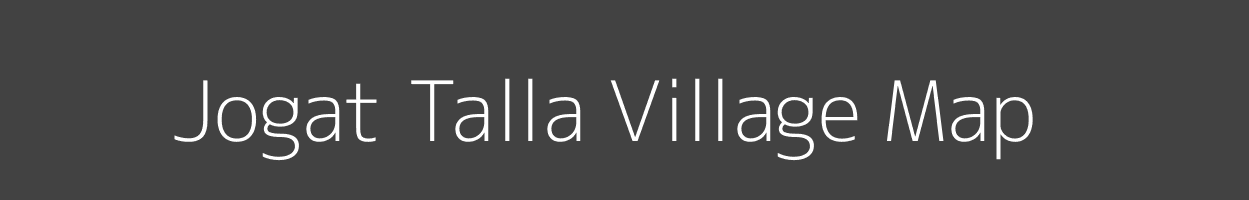 Map of Jogat Talla Village in Uttarakhand Image