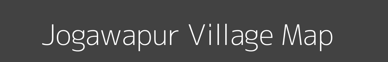 Map of Jogawapur Village in Uttar Pradesh Image