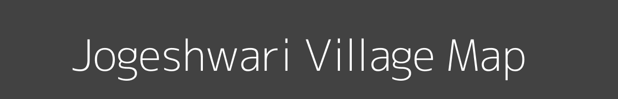 Map of Jogeshwari Village in Maharashtra Image