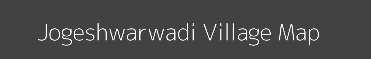 Map of Jogeshwarwadi Village in Maharashtra Image