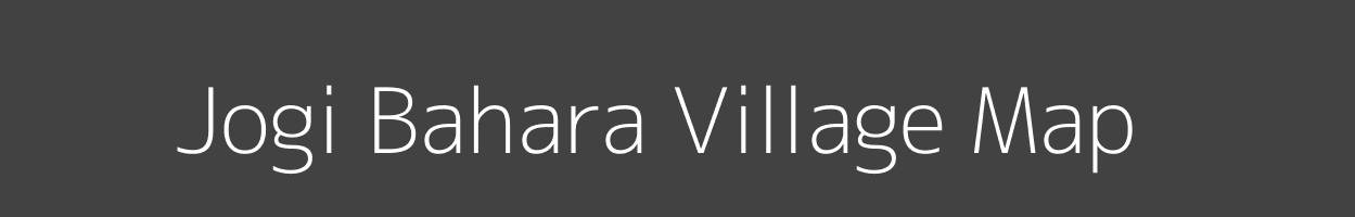 Map of Jogi Bahara Village in Madhya Pradesh Image