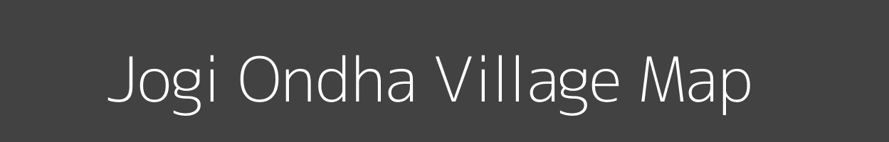 Map of Jogi Ondha Village in Uttar Pradesh Image