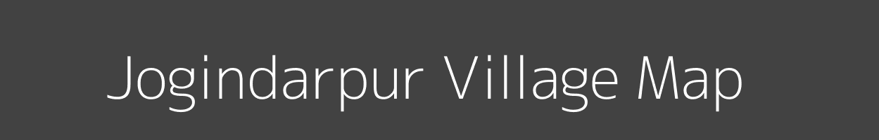 Map of Jogindarpur Village in Uttar Pradesh Image