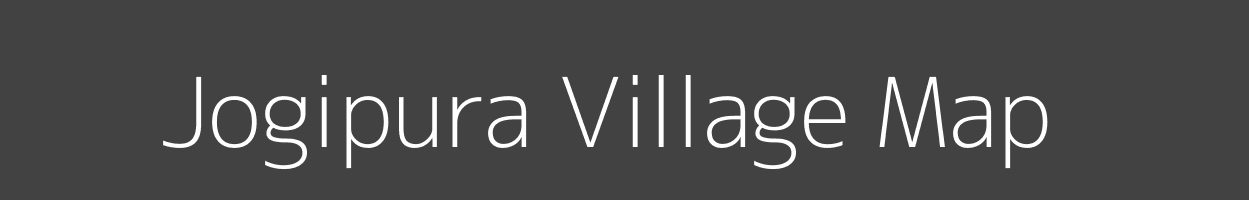 Map of Jogipura Village in Uttar Pradesh Image