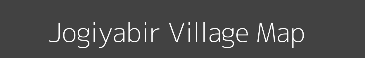 Map of Jogiyabir Village in Uttar Pradesh Image