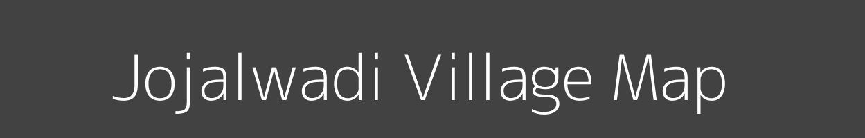 Map of Jojalwadi Village in Madhya Pradesh Image