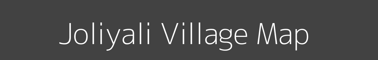 Map of Joliyali Village in Rajasthan Image