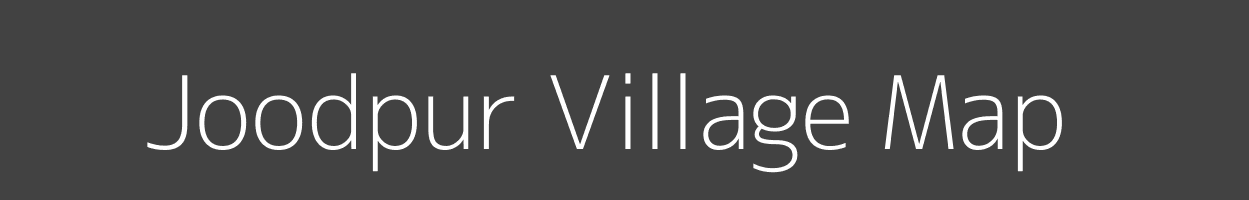 Map of Joodpur Village in Uttar Pradesh Image