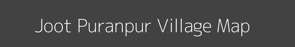 Map of Joot Puranpur Village in Uttar Pradesh Image