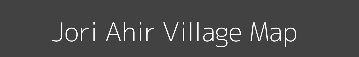 Map of Jori Ahir Village in Madhya Pradesh Image