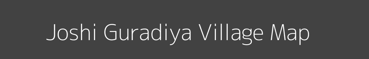 Map of Joshi Guradiya Village in Madhya Pradesh Image