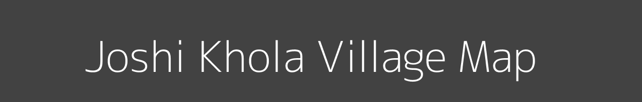 Map of Joshi Khola Village in Uttarakhand Image